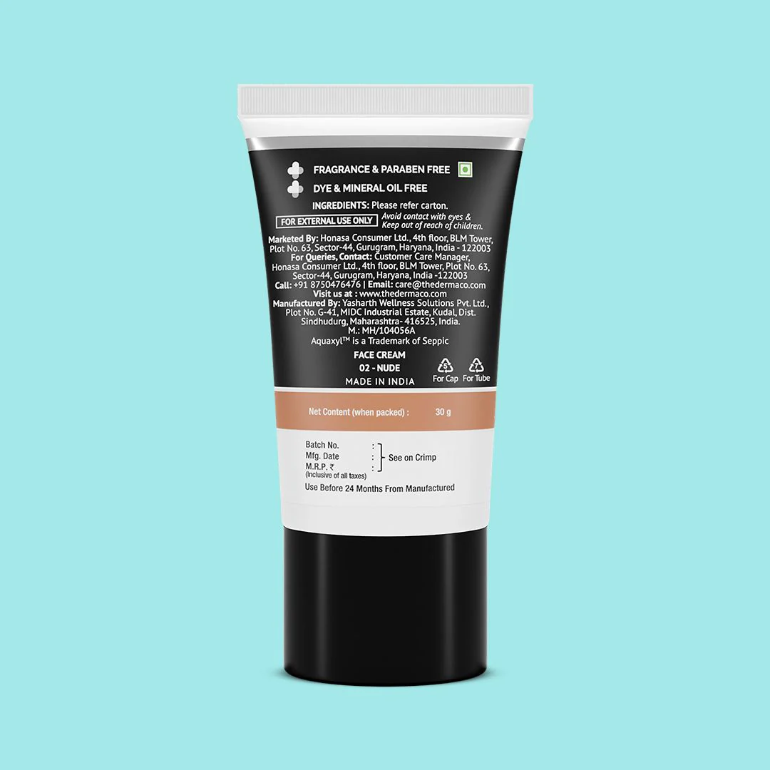 2% Niacinamide Hydrating BB Cream with 1% Hyaluronic Acid Complex & Aquaxyl- 30 g | 02 - Nude - Image 9
