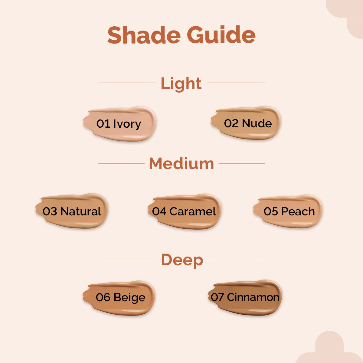 1% Hyaluronic Hydrating High Coverage Foundation - 18ml | Caramel - Image 9