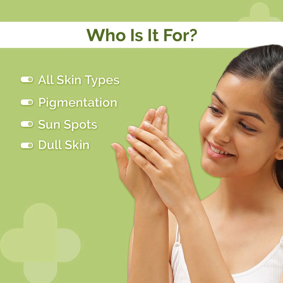 1% Kojic Acid Daily Glow Body Serum-Lotion For Skin Radiance - 250 ml (Pack of 2) - Image 5