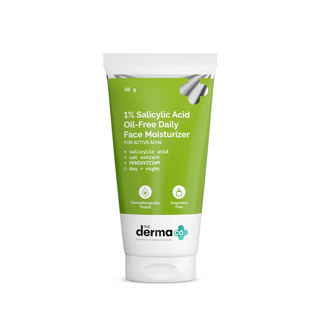 1% Salicylic Acid Oil-Free Moisturizer For Face with Oat Extract - 50g - Image 7