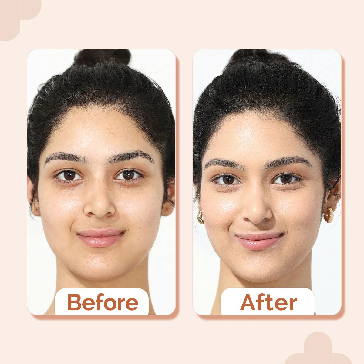 2% Niacinamide High Coverage Foundation With 1% Hyaluronic Acid Complex & SPF 40 PA+++ for 12 Hour Long Stay & 12 Hour Oil Control | 02 Nude - Image 5