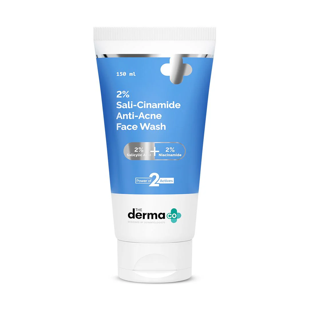 2% Sali-Cinamide Anti-Acne Face Wash with 2% Salicylic Acid & 2% Niacinamide - 150ml - Image 7