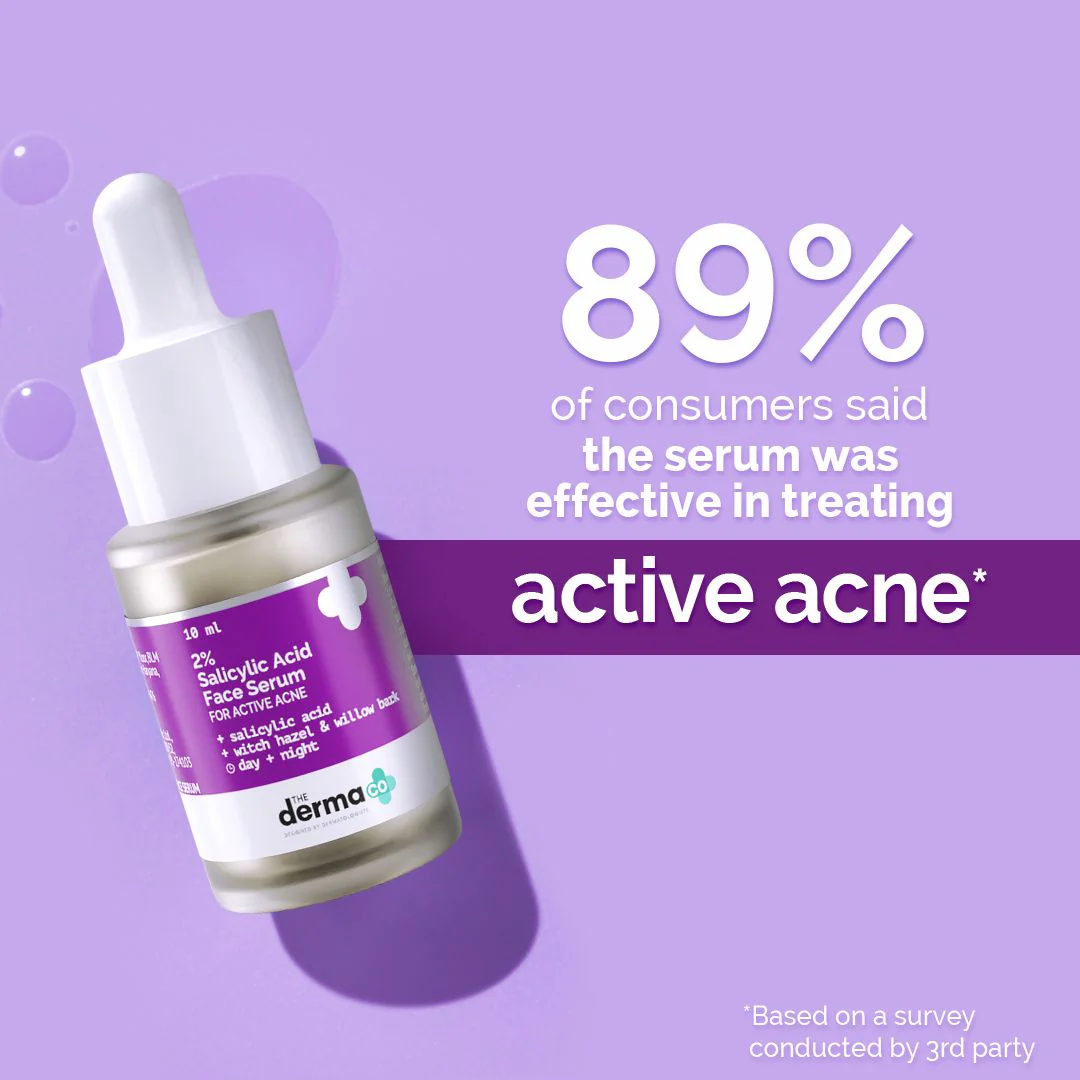2% Salicylic Acid Serum for Active Acne - 8ml - Image 8