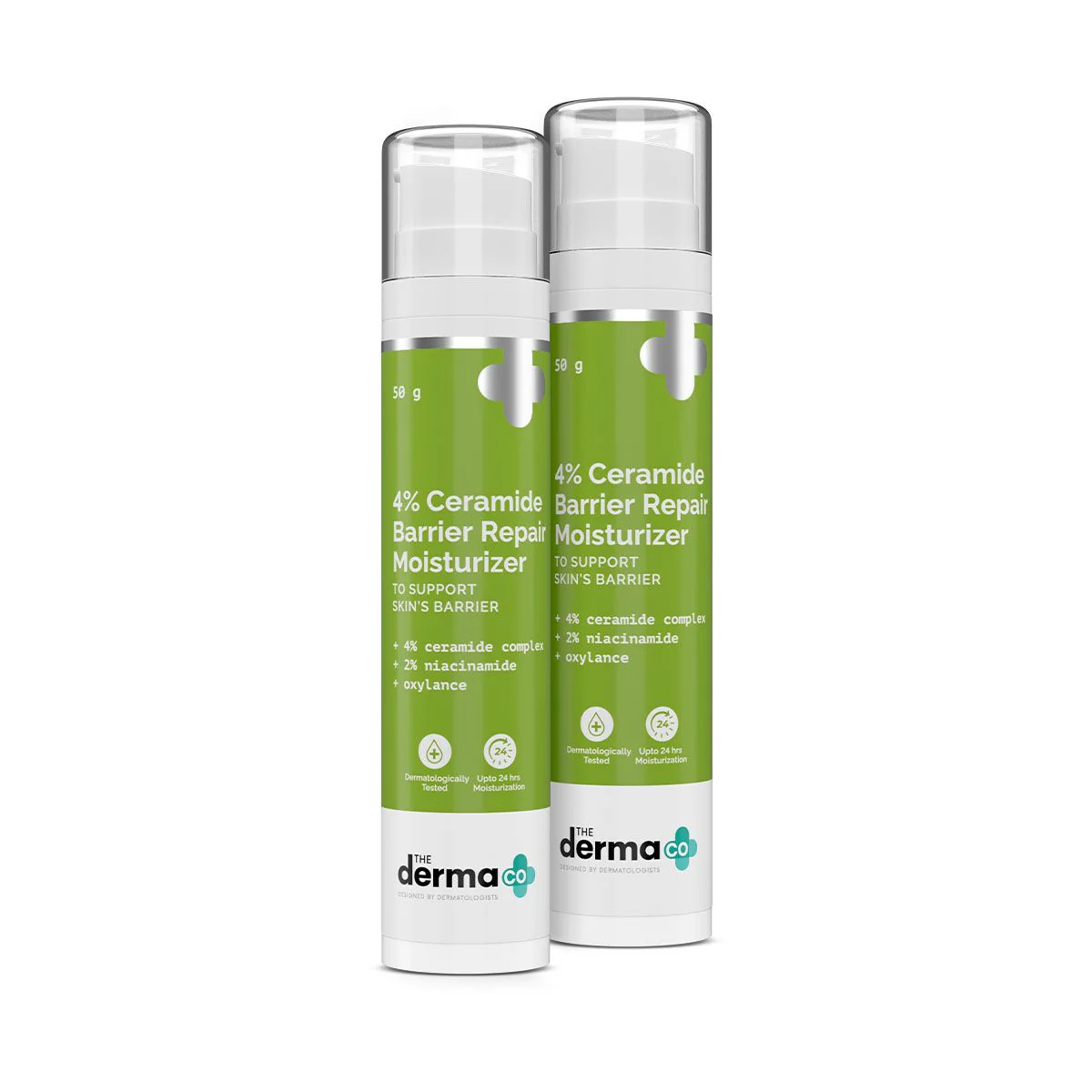 4% Ceramide Barrier Repair Moisturizer with Ceramide, Niacinamide, and Oxylance - 50 gm (Pack of 2)