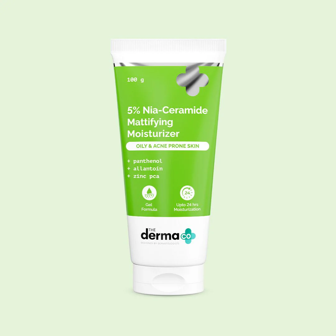 5% Nia-Ceramide Mattifying Moisturizer with 5% Niacinamide & 2% Ceramide - 100g