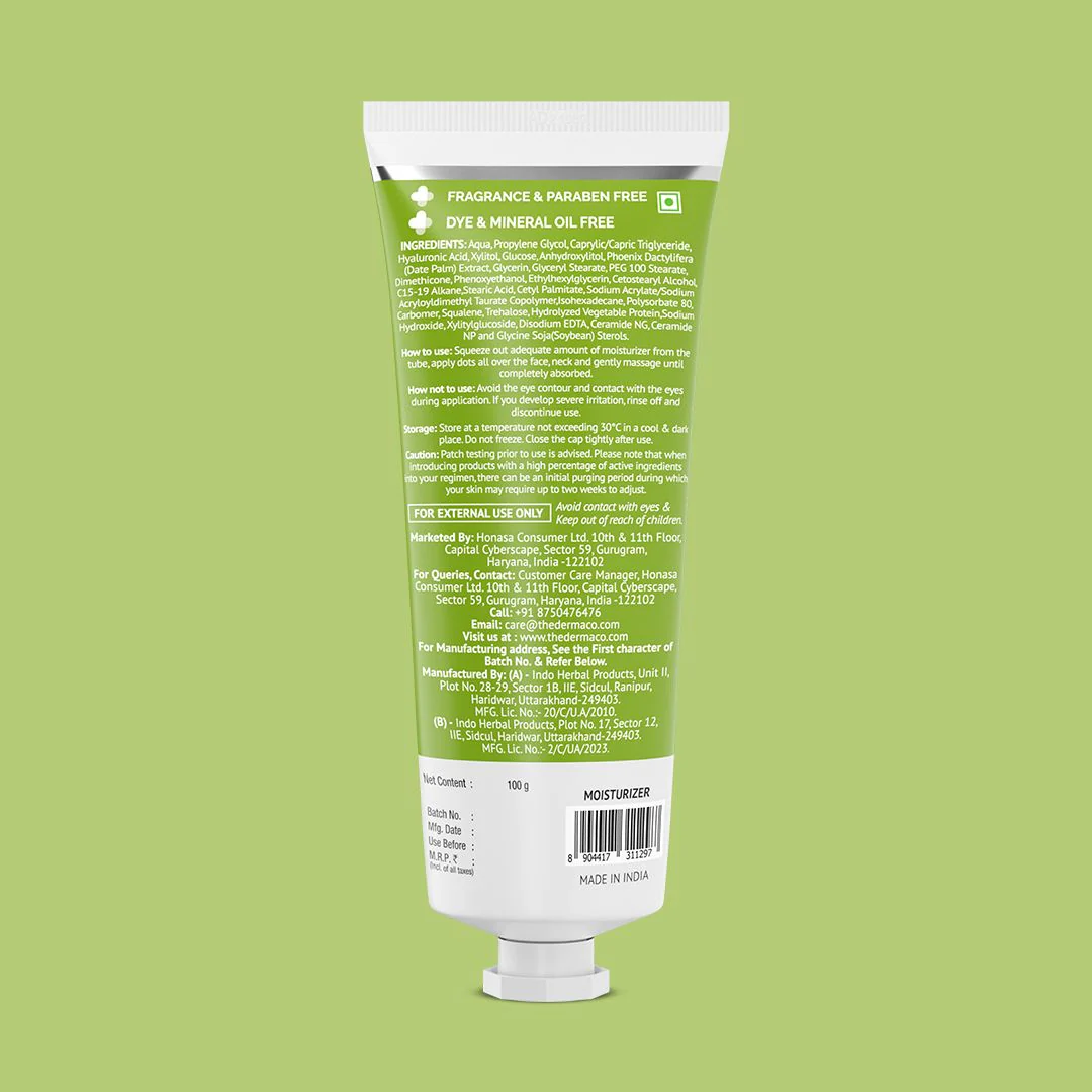 5% Propylene Oil-Free Moisturizer with Propylene Glycol & Hyaluronic Acid - 100 g - Image 8