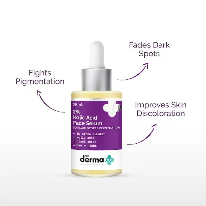 Dark Spots Kit (3% AHA+BHA Foaming Daily Face Wash + 2% Kojic Acid Face Serum + Pore Minimizing Priming Sunscreen) - Image 3