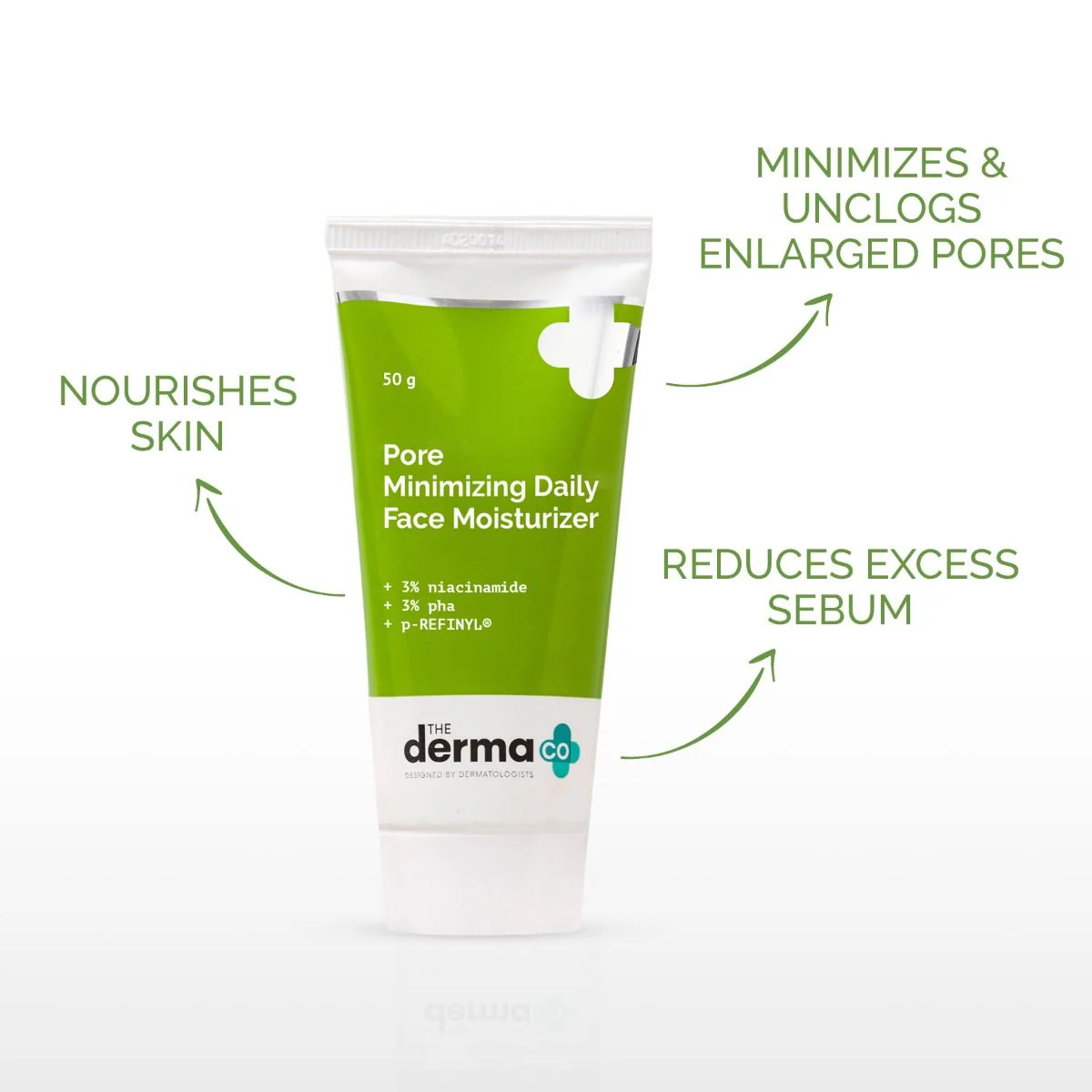 Pore Minimizing Daily Face Moisturizer with 3% Niacinamide 3% PHA and p-REFINYL® - 50 g - Image 4