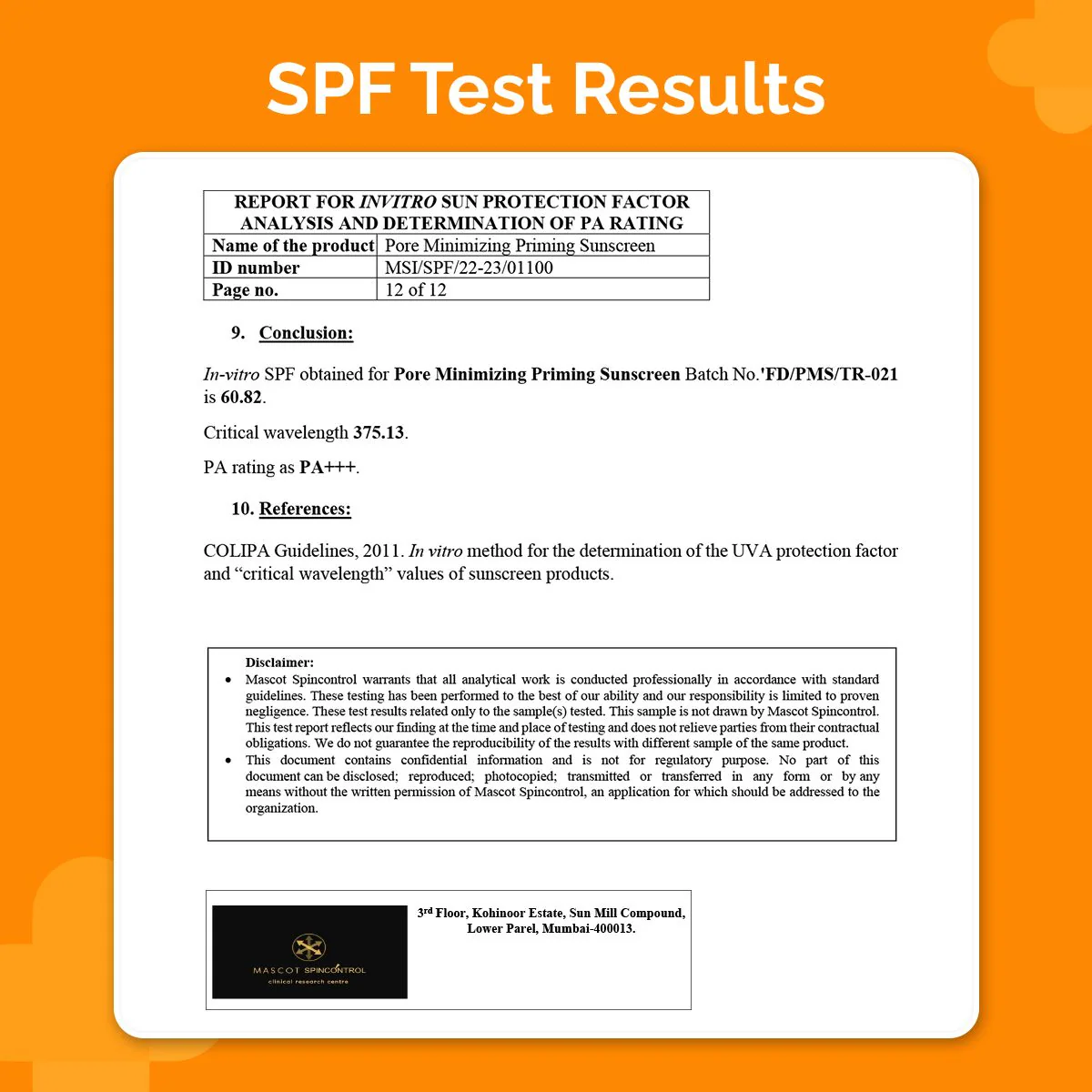 Pore Minimizing Priming Sunscreen with SPF 50 & PA+++ For Open Pores & UVA/UVB Protection - 50g - Image 3