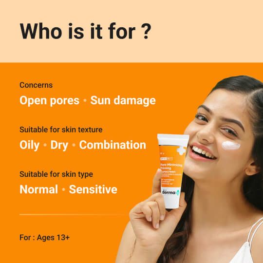 Pore Minimizing Priming Sunscreen with SPF 50 & PA+++ For Open Pores & UVA/UVB Protection - 50g - Image 4