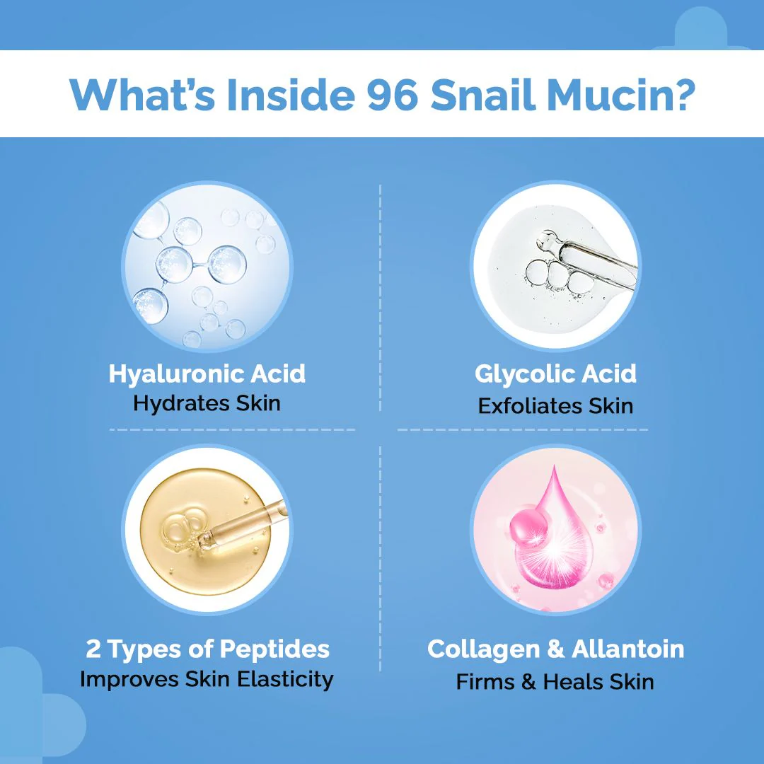FREE - Snail Peptide 96 Hydrating Face Wash - 80 ml - Image 4