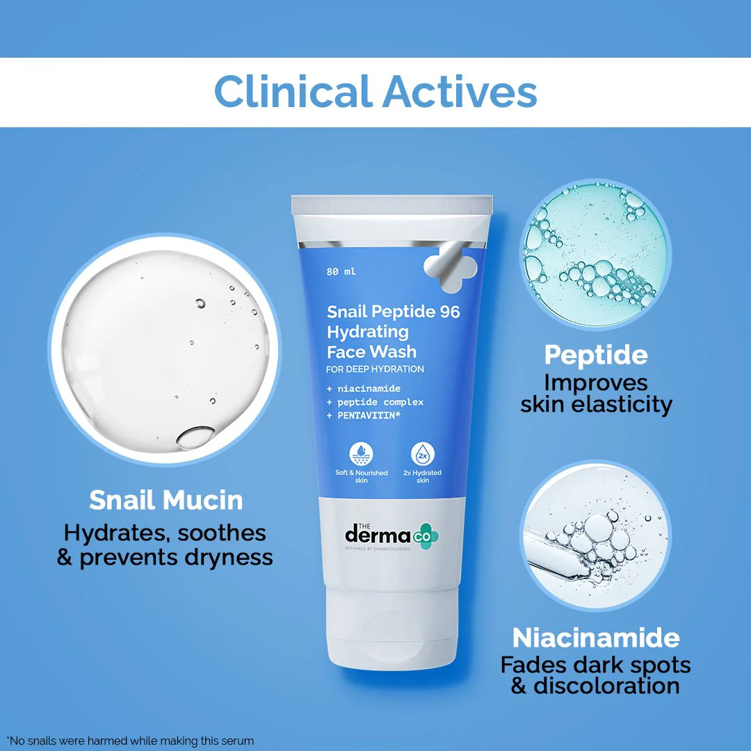 FREE - Snail Peptide 96 Hydrating Face Wash - 80 ml - Image 7